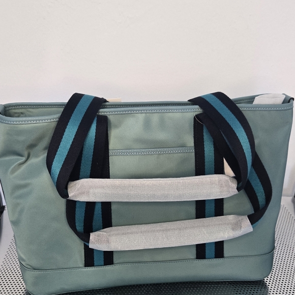 Coach Ellis Tote Recycled Nylon teal - Picture 7 of 11
